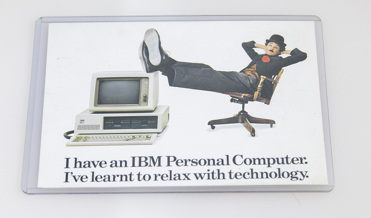 IBM PC Postcard